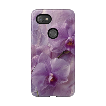Orchid Bliss Tough Cell Phone Case - Ruppy's Creations
