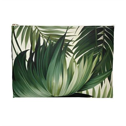 Palm Leaves Cosmetic Travel Bag - Ruppy's Creations