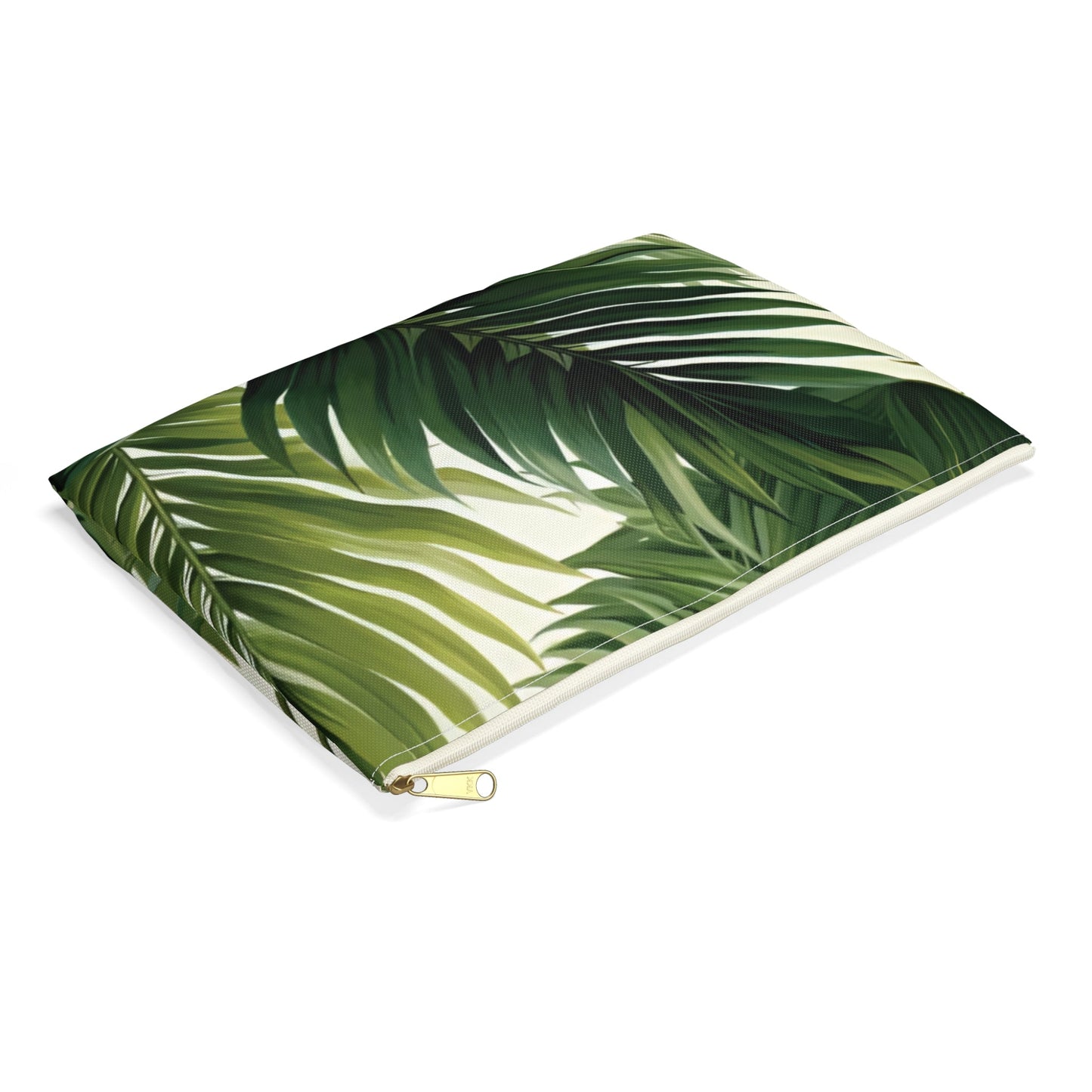 Palm Leaves Cosmetic Travel Bag - Ruppy's Creations