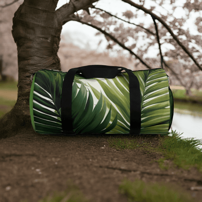 Palm Leaves Duffel Travel Bag - Ruppy's Creations