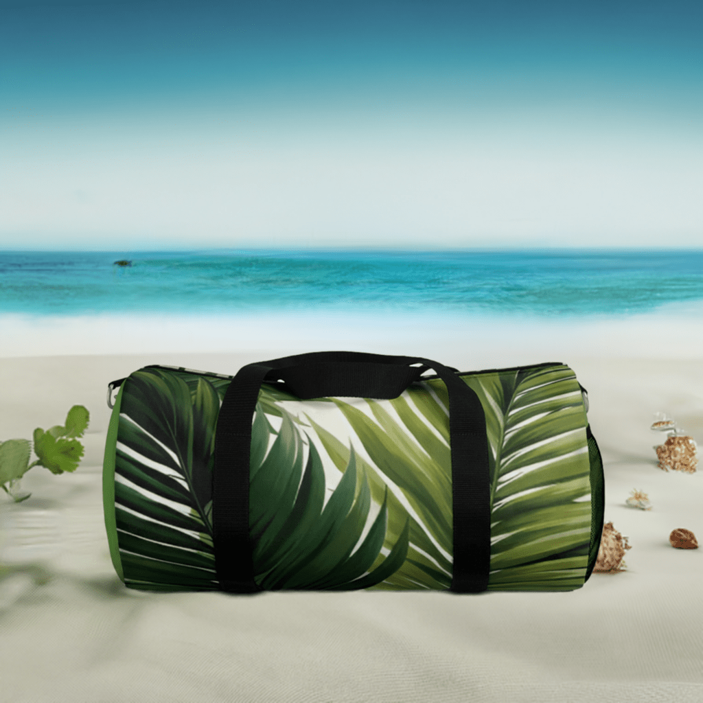 Palm Leaves Duffel Travel Bag - Ruppy's Creations