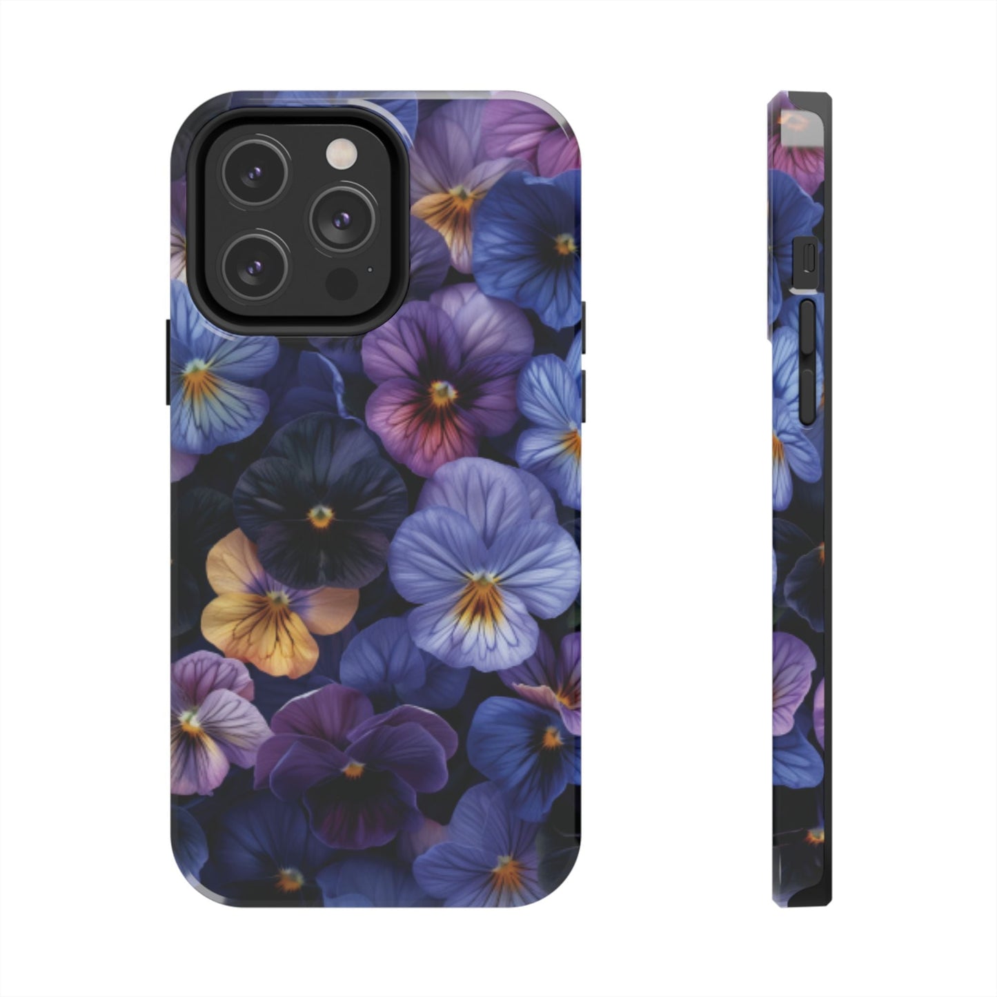 Pansy Flowers Tough Case Designed for iphone - Ruppy's Creations