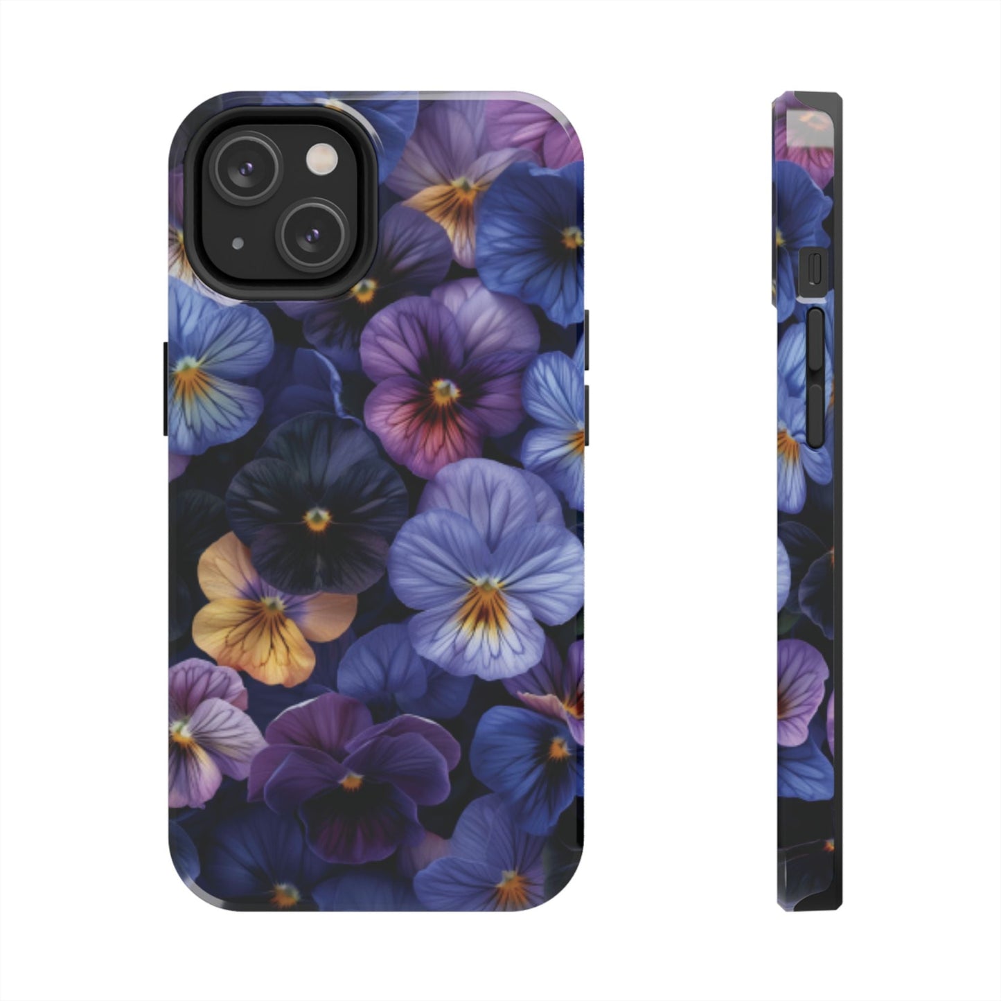 Pansy Flowers Tough Case Designed for iphone - Ruppy's Creations