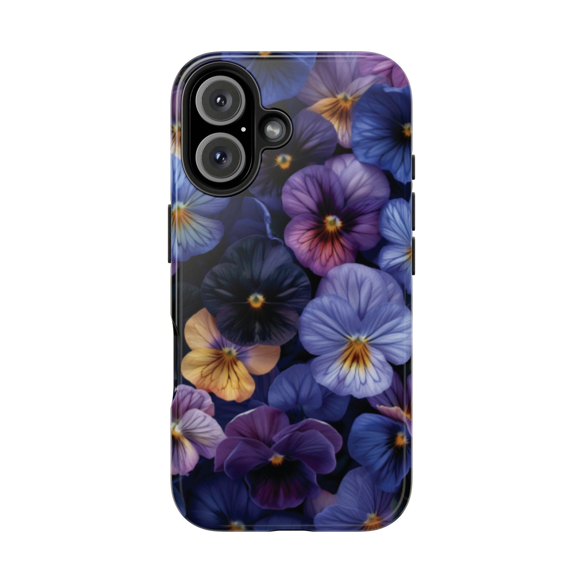 Pansy Flowers Tough Case Designed for iphone - Ruppy's Creations