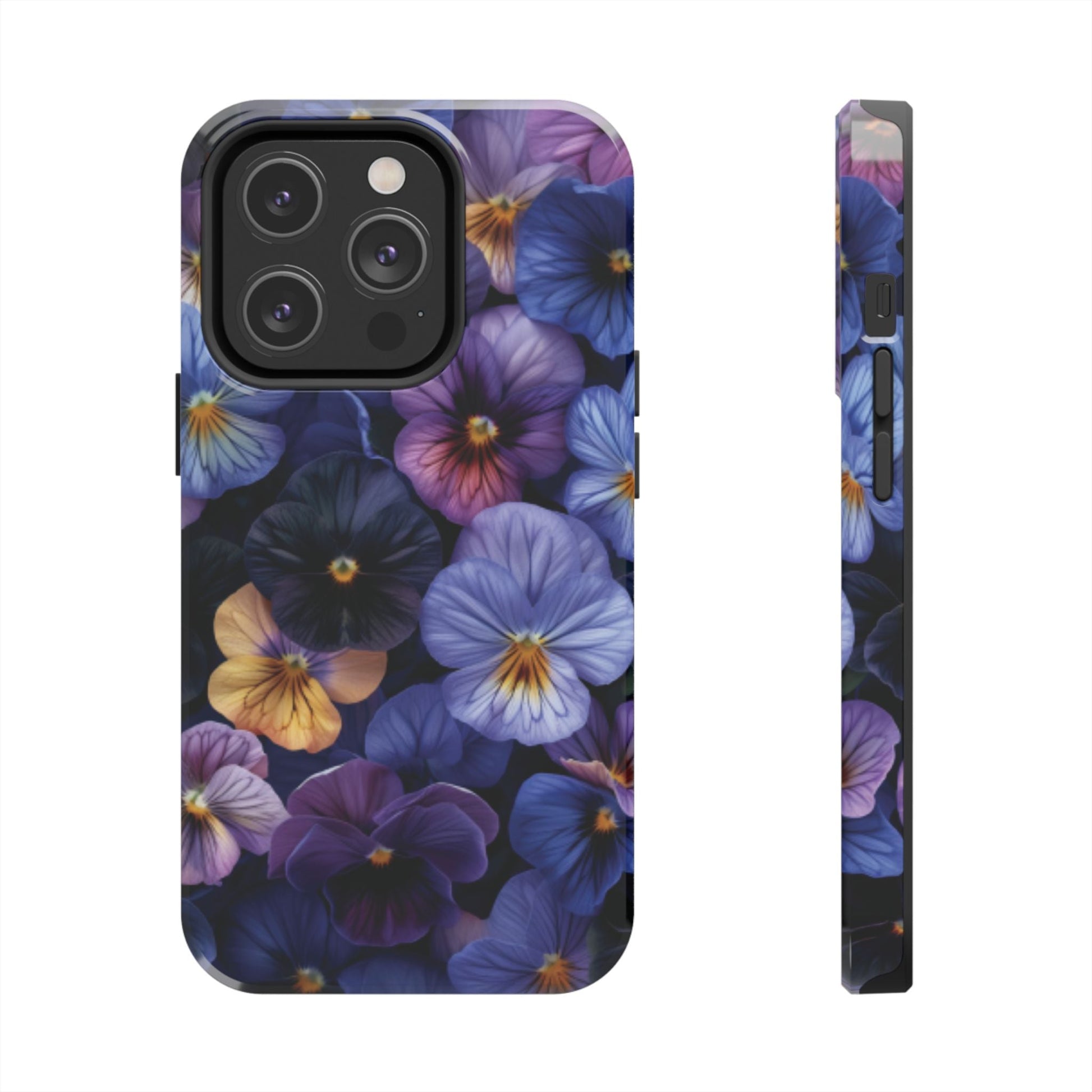 Pansy Flowers Tough Case Designed for iphone - Ruppy's Creations