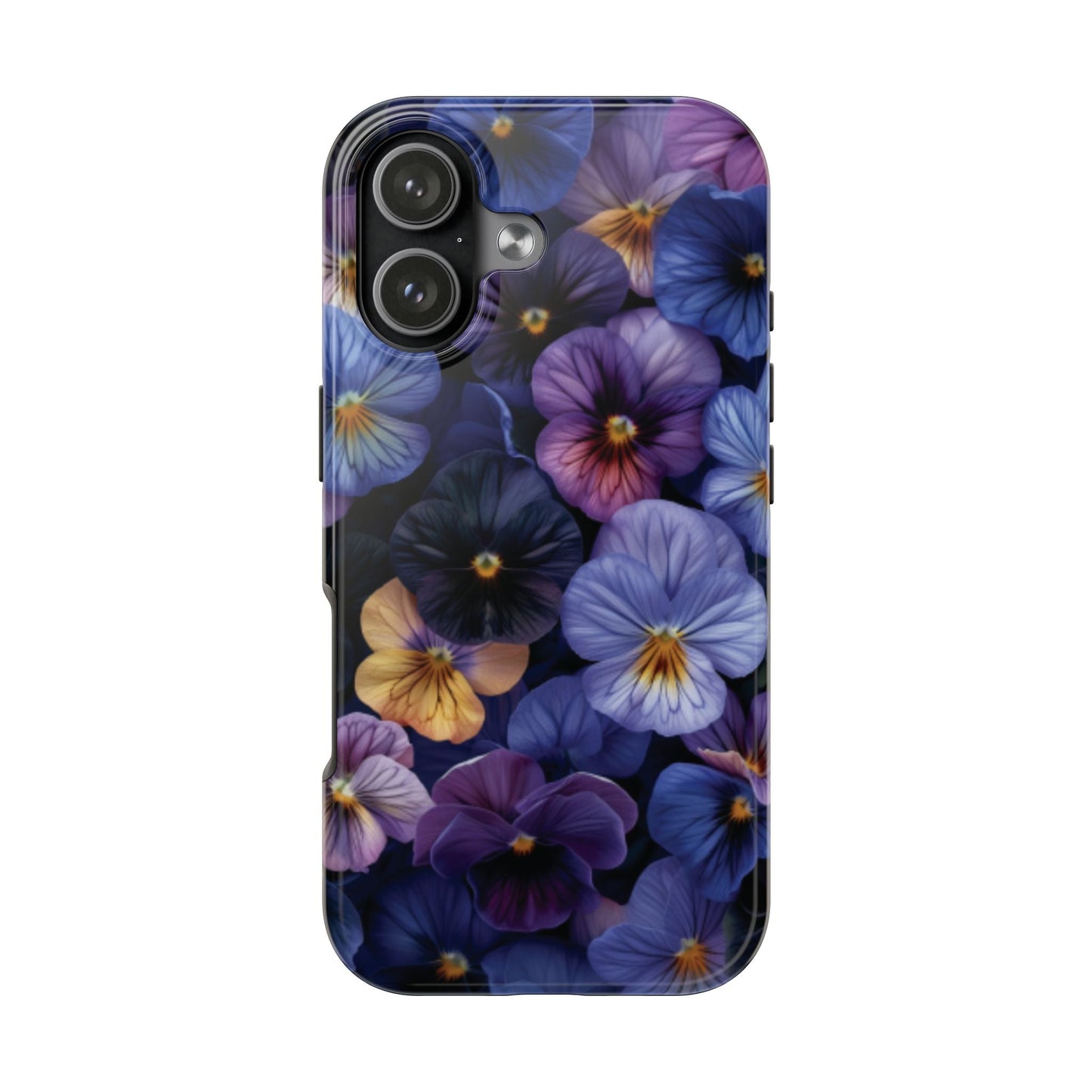 Pansy Flowers Tough Case Designed for iphone - Ruppy's Creations