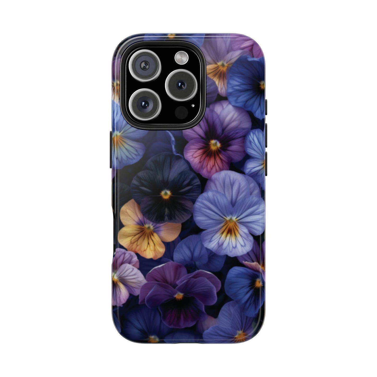 Pansy Flowers Tough Case Designed for iphone - Ruppy's Creations