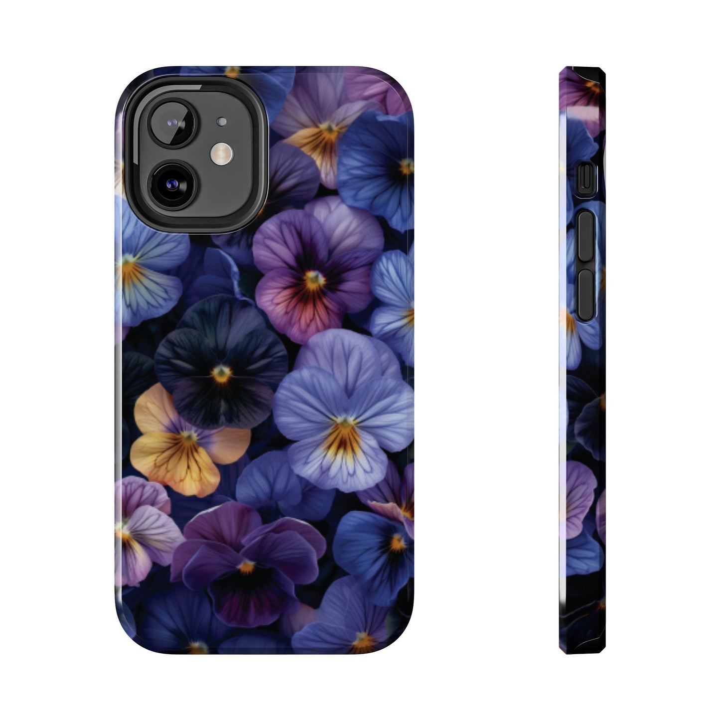 Pansy Flowers Tough Case Designed for iphone - Ruppy's Creations