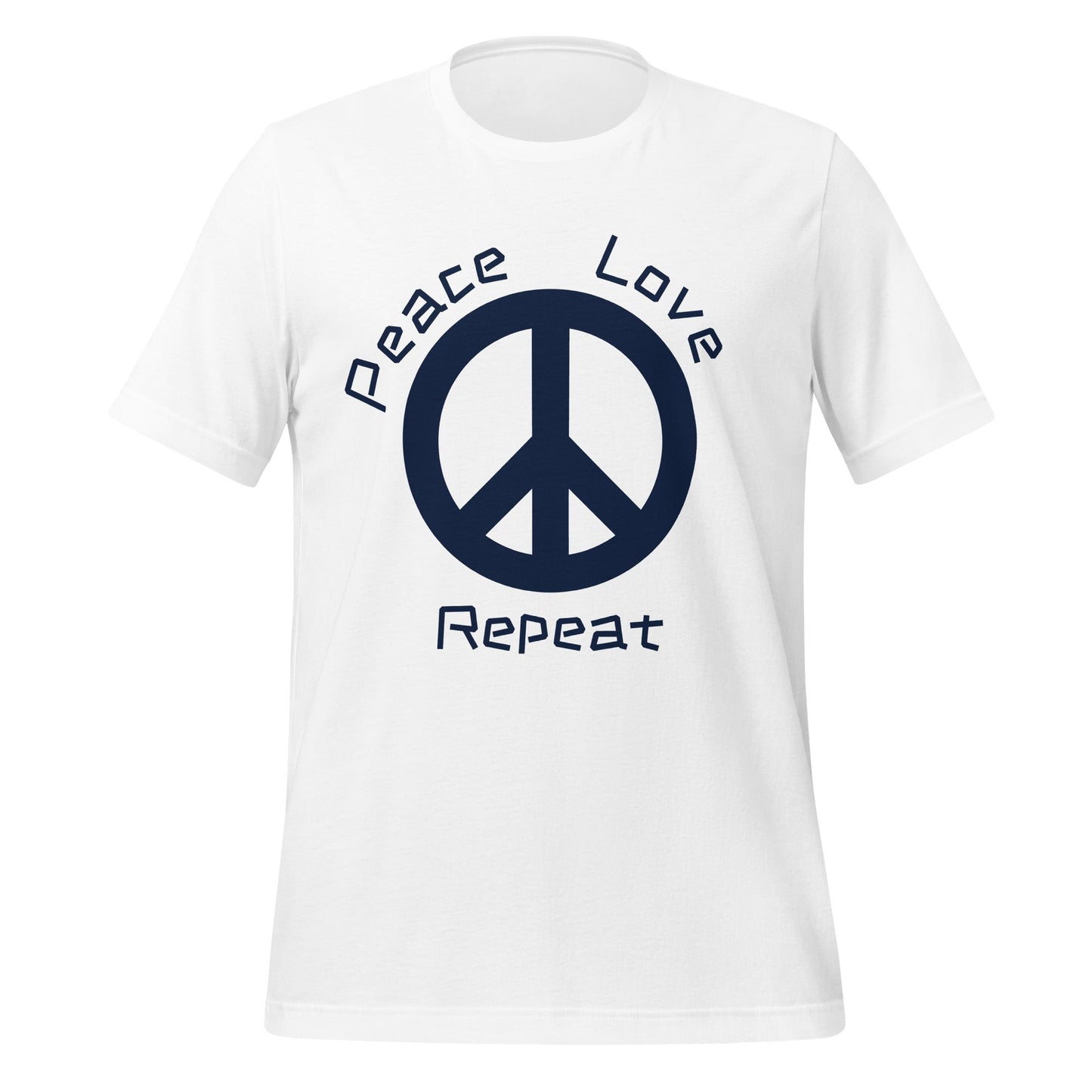 Peace - Love - Repeat - Unisex T-shirt - Ruppy's Creations