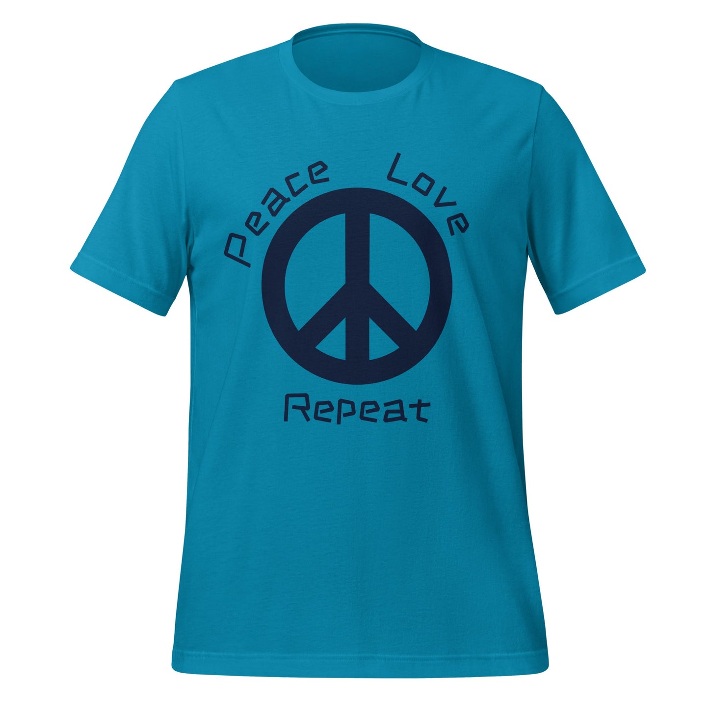 Peace - Love - Repeat - Unisex T-shirt - Ruppy's Creations
