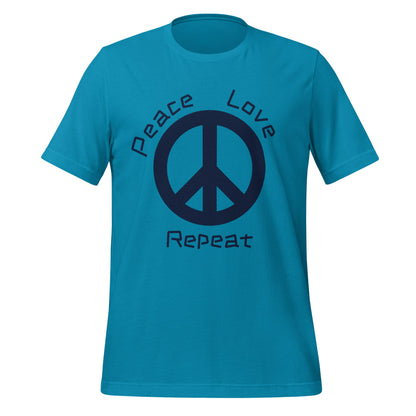 Peace - Love - Repeat - Unisex T-shirt - Ruppy's Creations