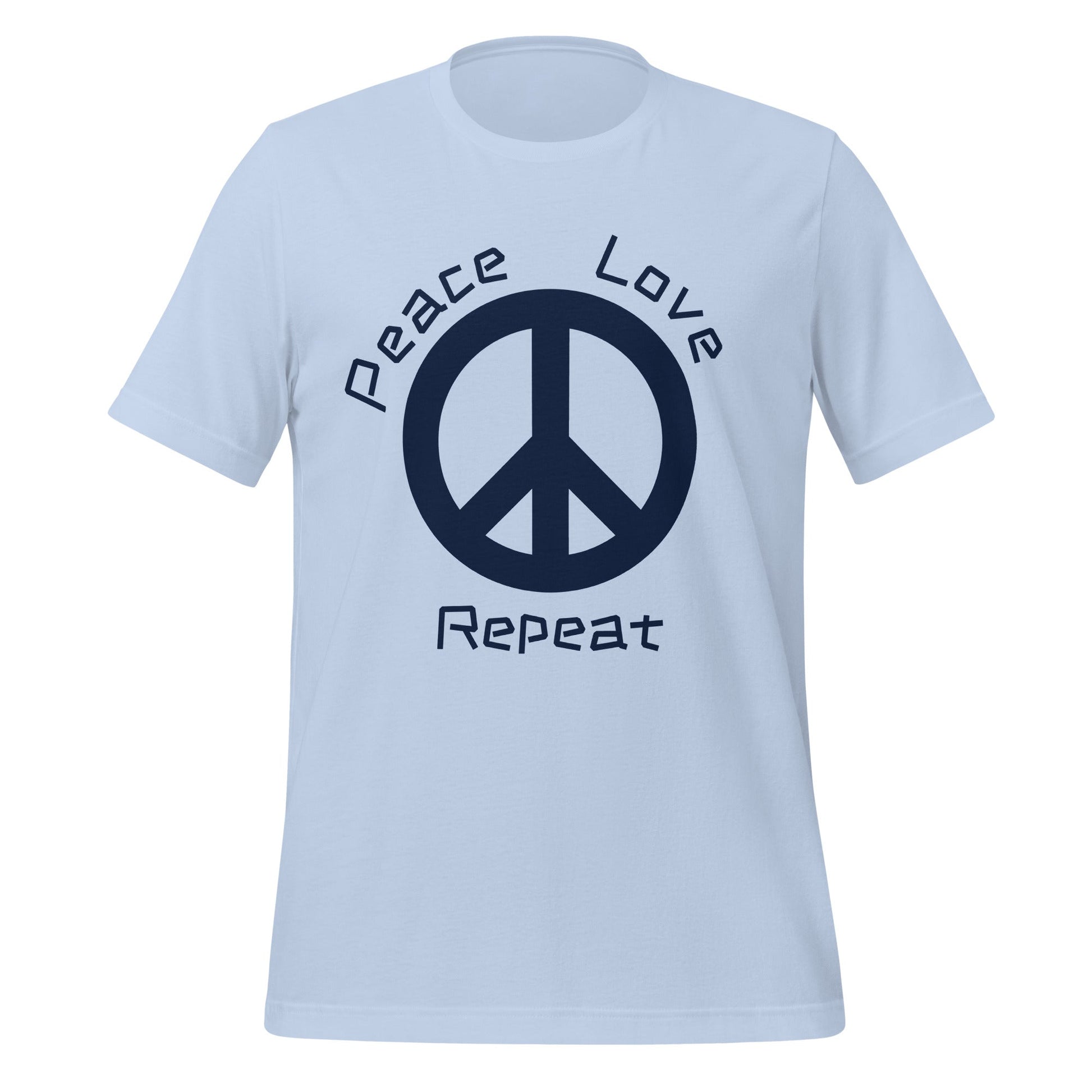 Peace - Love - Repeat - Unisex T-shirt - Ruppy's Creations