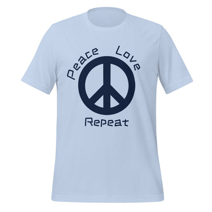Peace - Love - Repeat - Unisex T-shirt - Ruppy's Creations