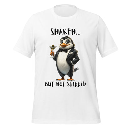 Penguin Shaken Not Stirred Unisex t-shirt - Ruppy's Creations