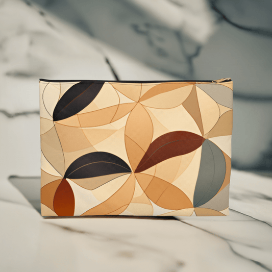 Petal Symmetry Cosmetic Travel Bag - Ruppy's Creations