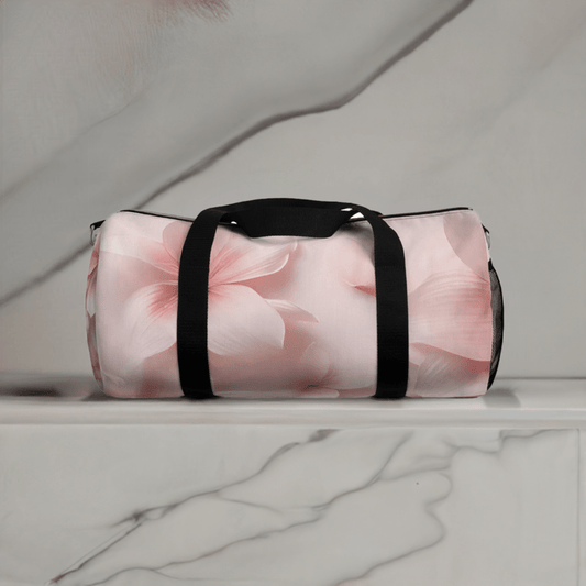 Pink Petals Duffel Travel Bag - Ruppy's Creations