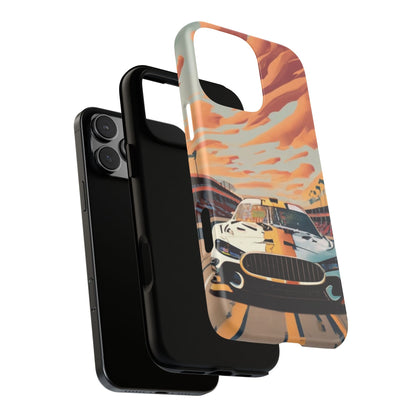 Race Car Tough Cell Phone Case - Ruppy's Creations