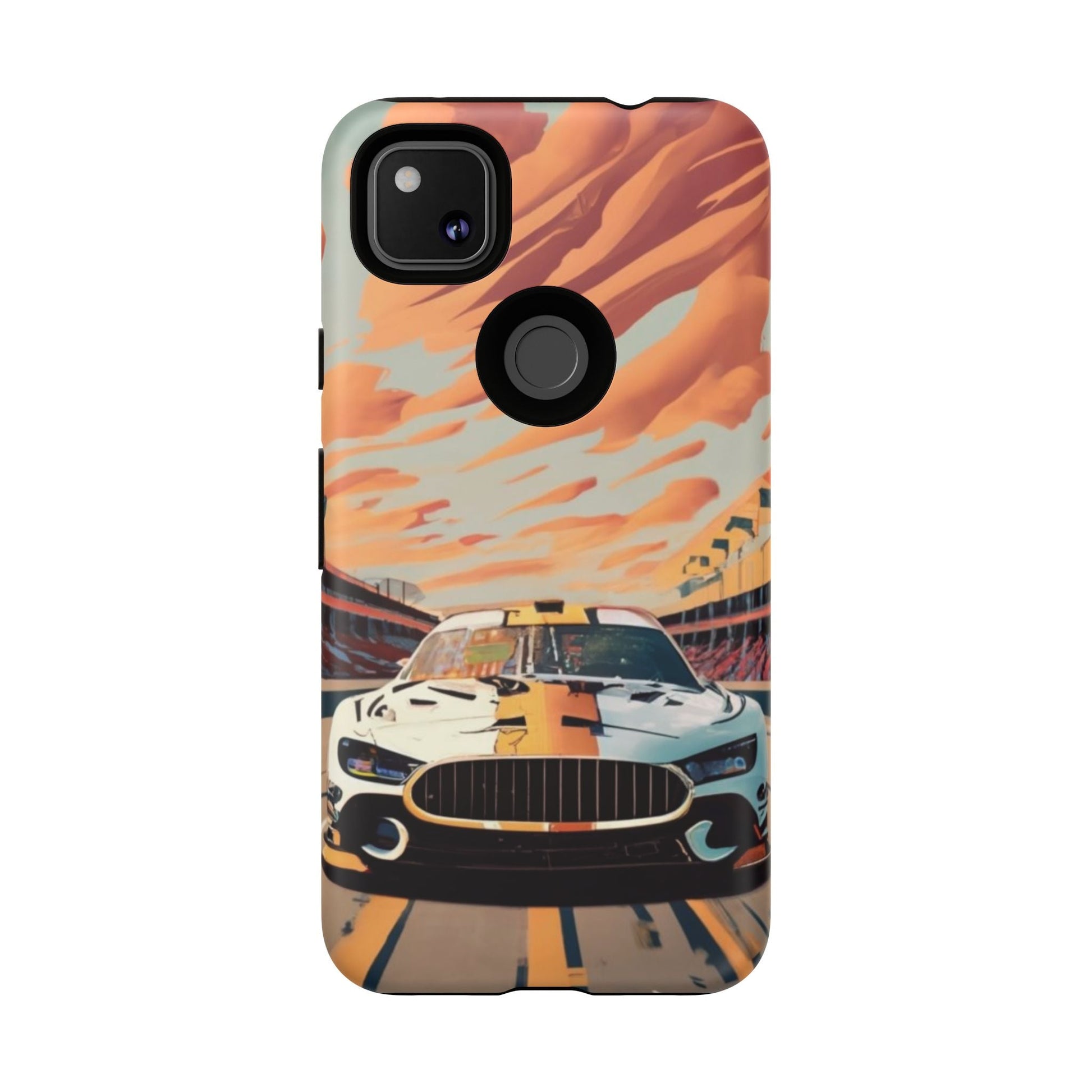 Race Car Tough Cell Phone Case - Ruppy's Creations