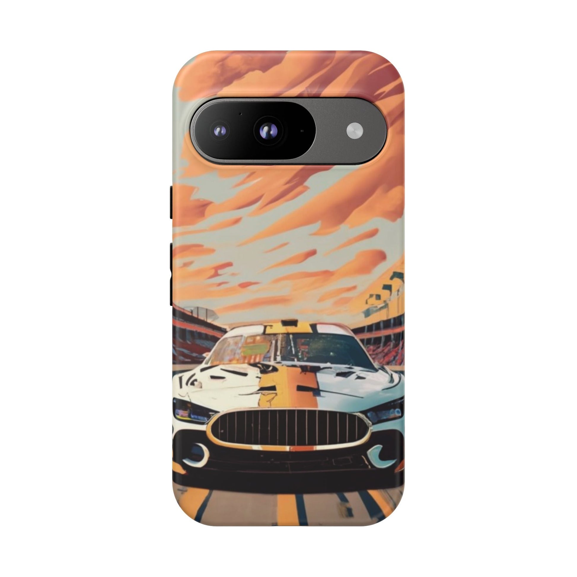 Race Car Tough Cell Phone Case - Ruppy's Creations
