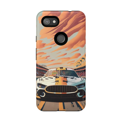 Race Car Tough Cell Phone Case - Ruppy's Creations