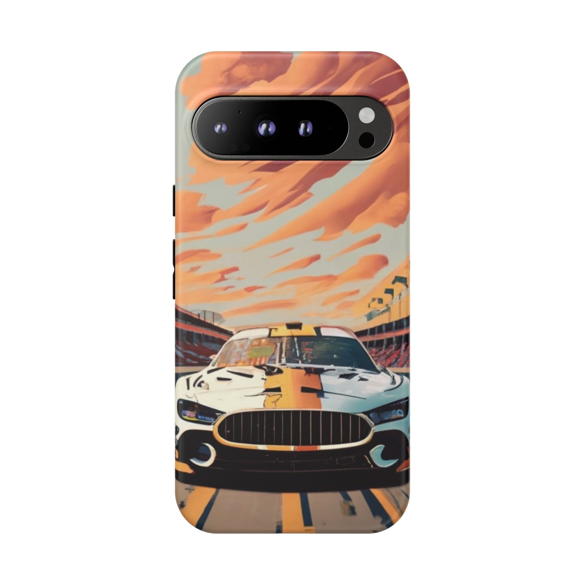 Race Car Tough Cell Phone Case - Ruppy's Creations