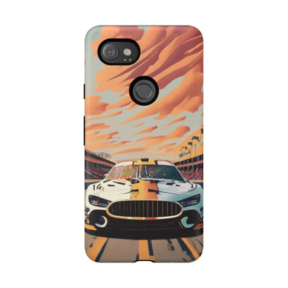 Race Car Tough Cell Phone Case - Ruppy's Creations
