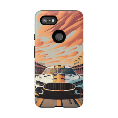Race Car Tough Cell Phone Case - Ruppy's Creations