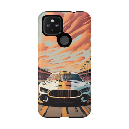 Race Car Tough Cell Phone Case - Ruppy's Creations