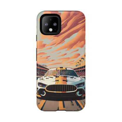 Race Car Tough Cell Phone Case - Ruppy's Creations