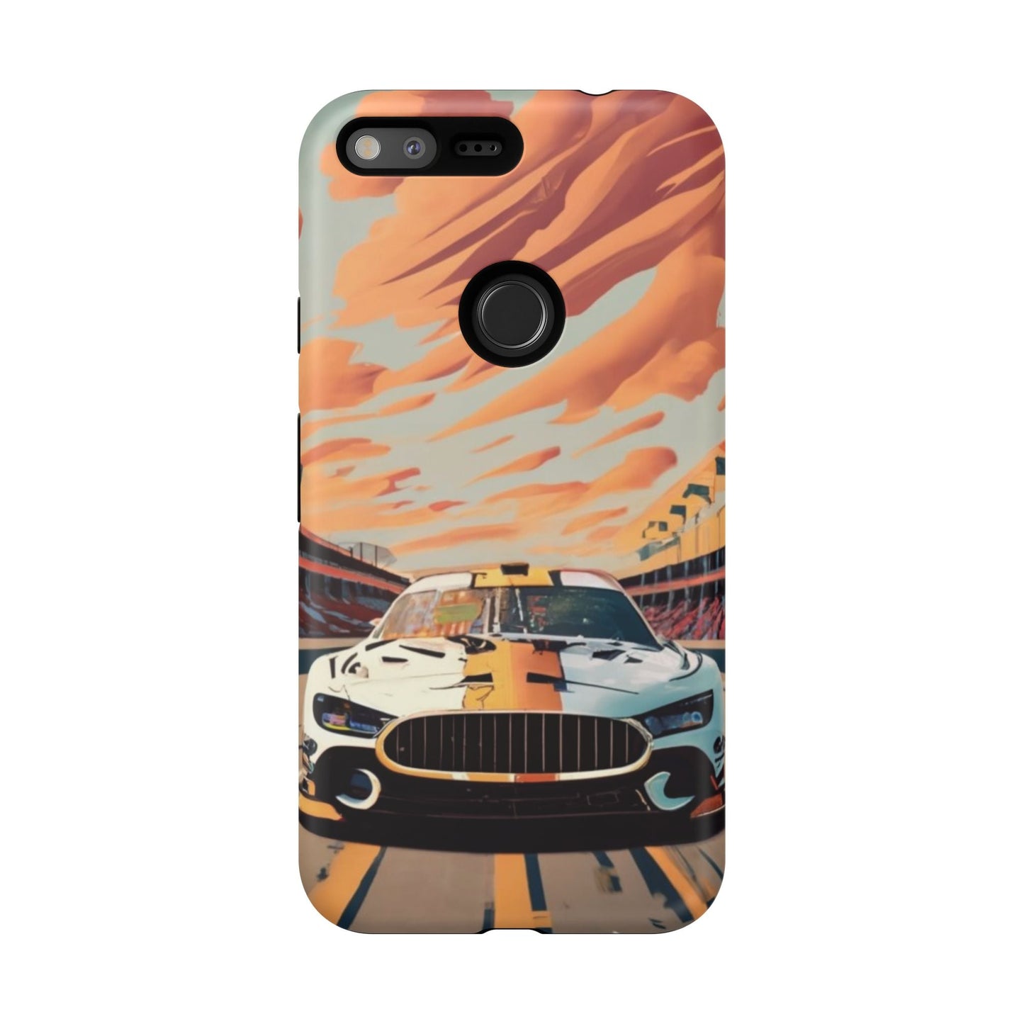 Race Car Tough Cell Phone Case - Ruppy's Creations