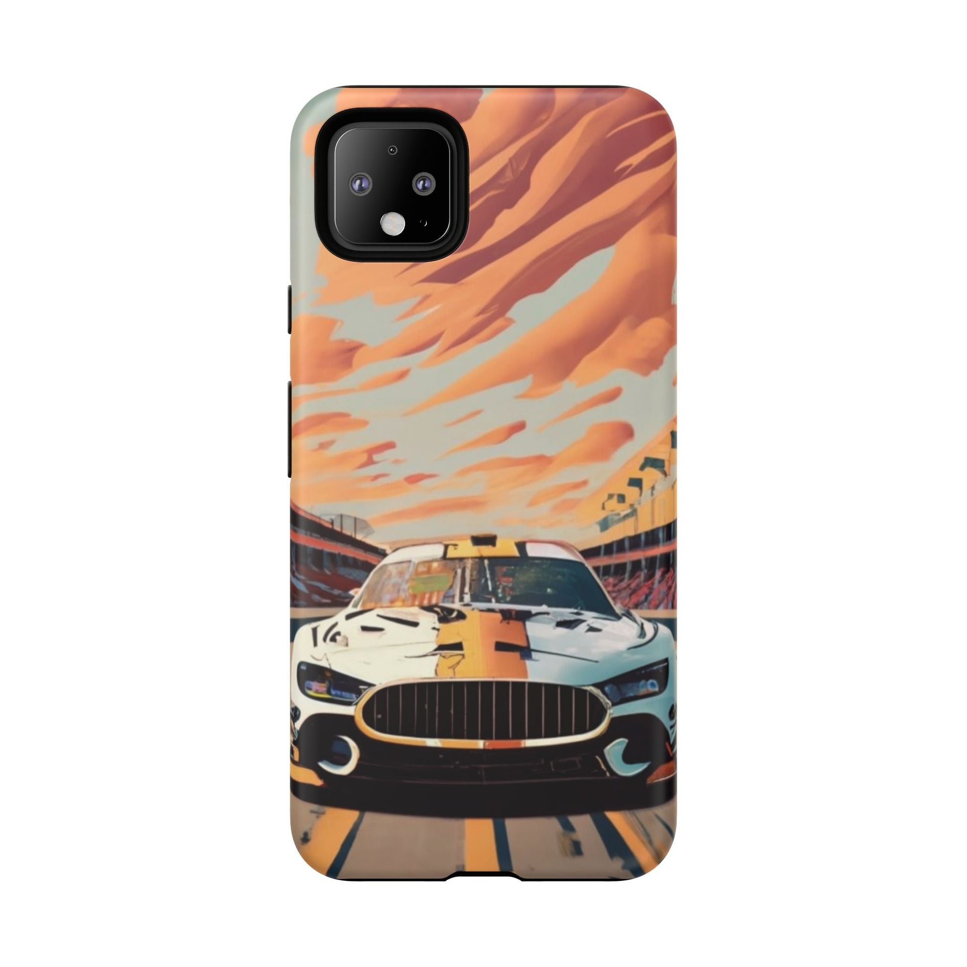 Race Car Tough Cell Phone Case - Ruppy's Creations