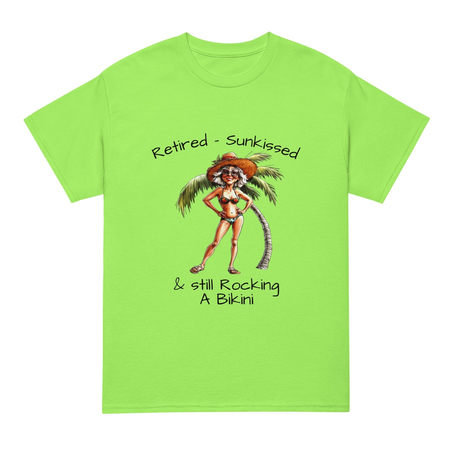 Retired & Bikini Rocking DryBlend® T-Shirt - Ruppy's Creations