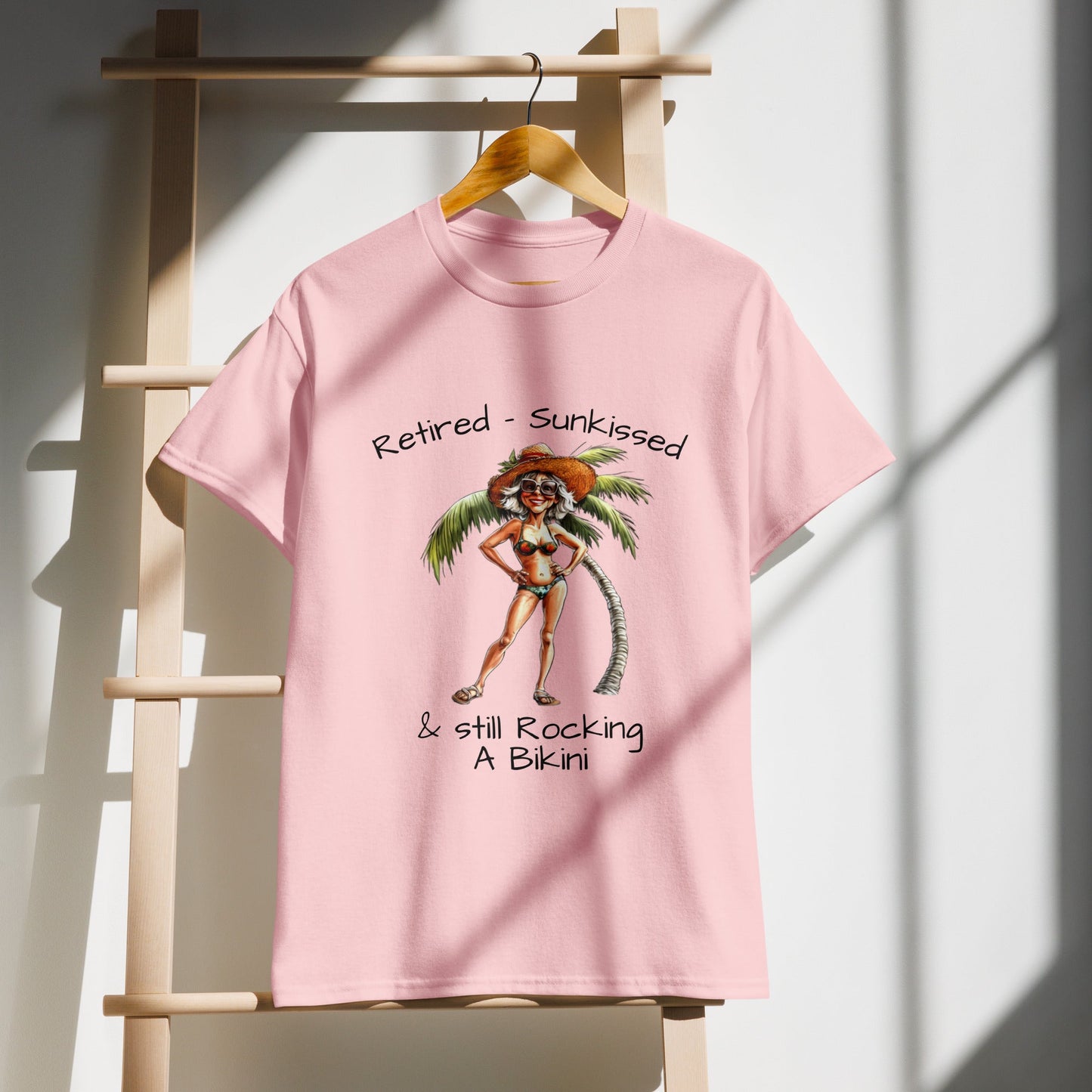 Retired & Bikini Rocking DryBlend® T-Shirt - Ruppy's Creations