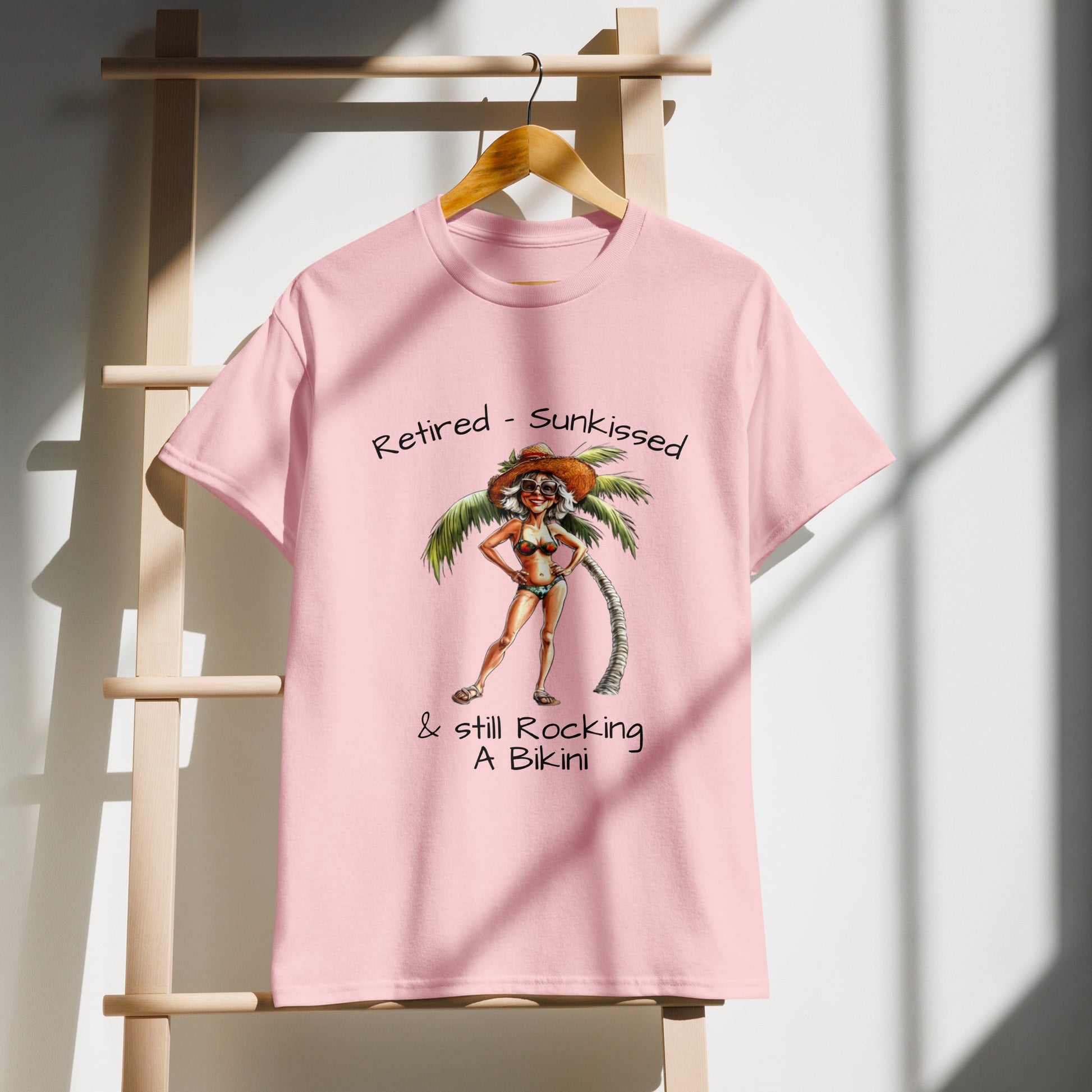 Retired & Bikini Rocking DryBlend® T-Shirt - Ruppy's Creations