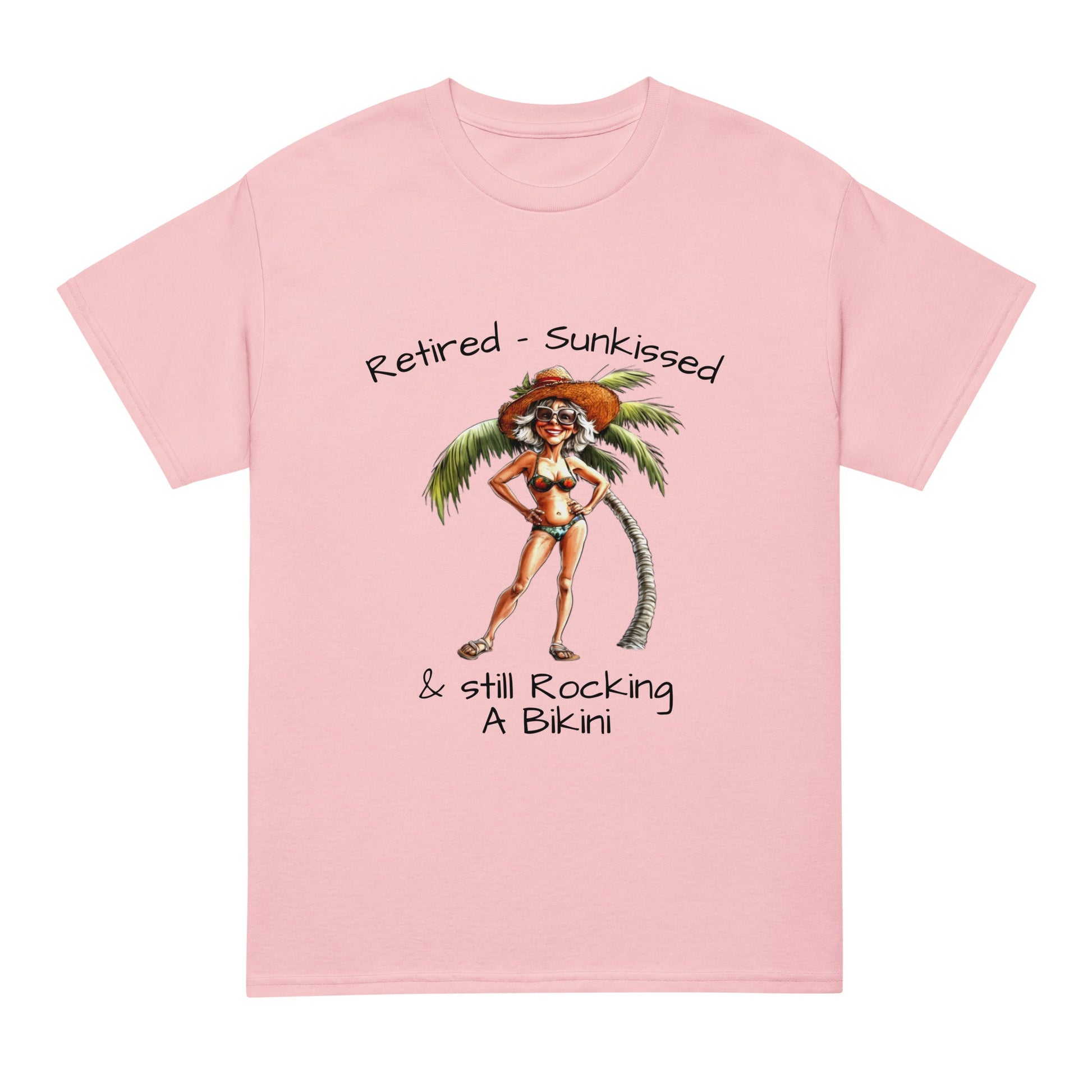 Retired & Bikini Rocking DryBlend® T-Shirt - Ruppy's Creations