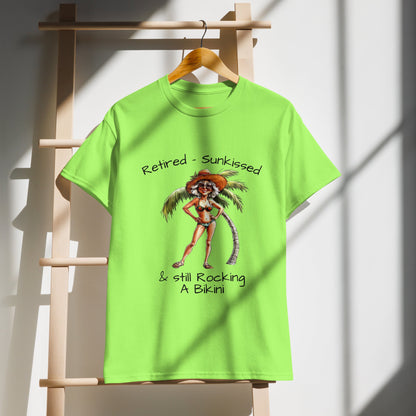 Retired & Bikini Rocking DryBlend® T-Shirt - Ruppy's Creations