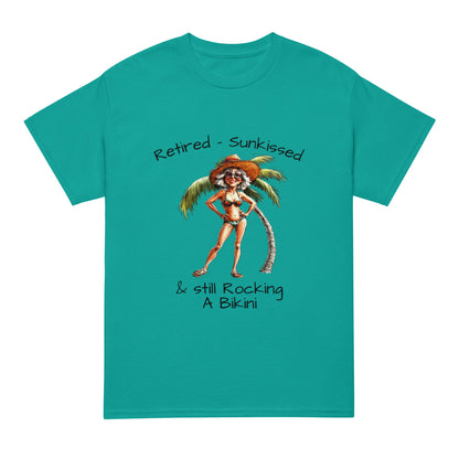 Retired & Bikini Rocking DryBlend® T-Shirt - Ruppy's Creations