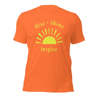 Rise - Shine - Inspire Women's Relaxed T-shirt - Ruppy's Creations