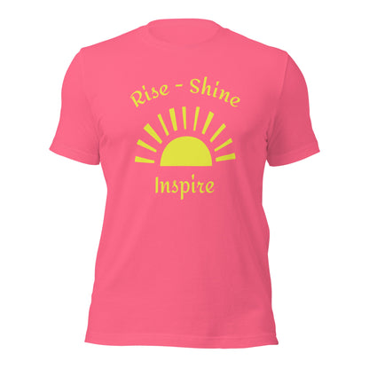 Rise - Shine - Inspire Women's Relaxed T-shirt - Ruppy's Creations