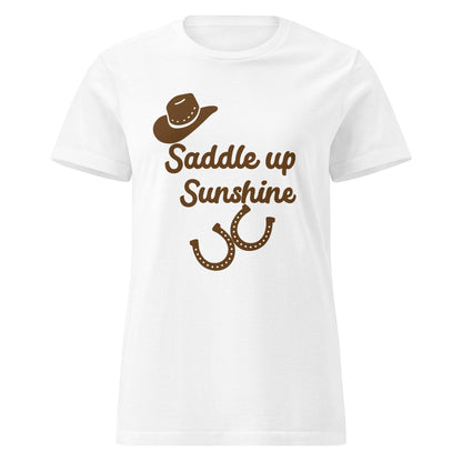 Saddle Up Sunshine Women’s Basic Softstyle T-shirt - Ruppy's Creations
