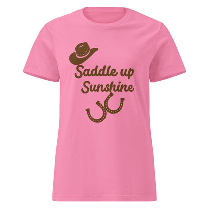 Saddle Up Sunshine Women’s Basic Softstyle T-shirt - Ruppy's Creations
