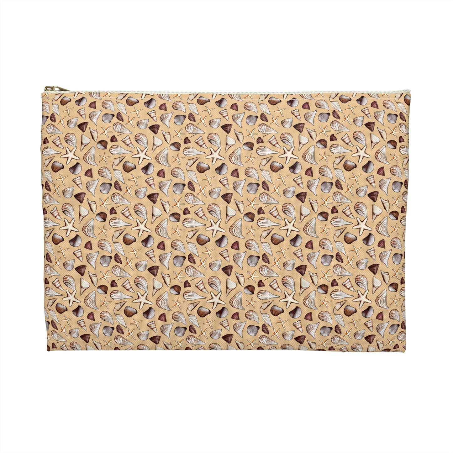 Seashells Cosmetic Travel Bag - Ruppy's Creations