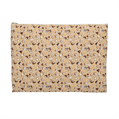 Seashells Cosmetic Travel Bag - Ruppy's Creations