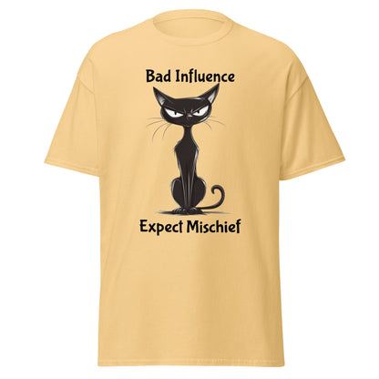 Siamese Cat - Bad Influence - Expect Mischief Unisex Classic T-shirt - Ruppy's Creations