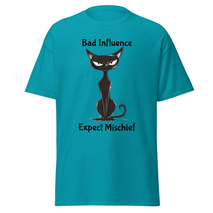 Siamese Cat - Bad Influence - Expect Mischief Unisex Classic T-shirt - Ruppy's Creations
