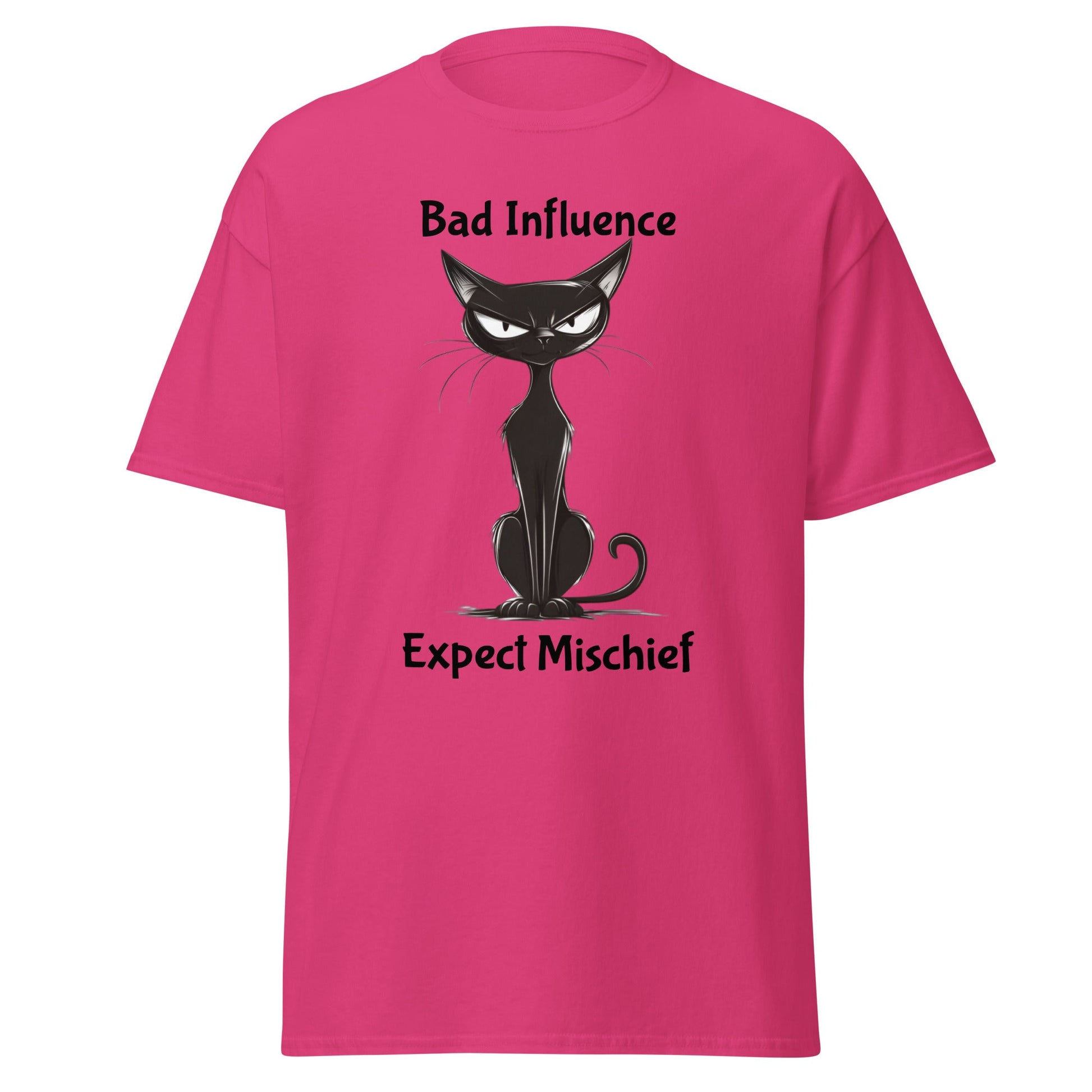 Siamese Cat - Bad Influence - Expect Mischief Unisex Classic T-shirt - Ruppy's Creations