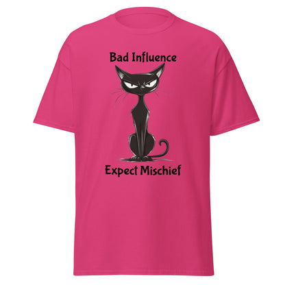 Siamese Cat - Bad Influence - Expect Mischief Unisex Classic T-shirt - Ruppy's Creations