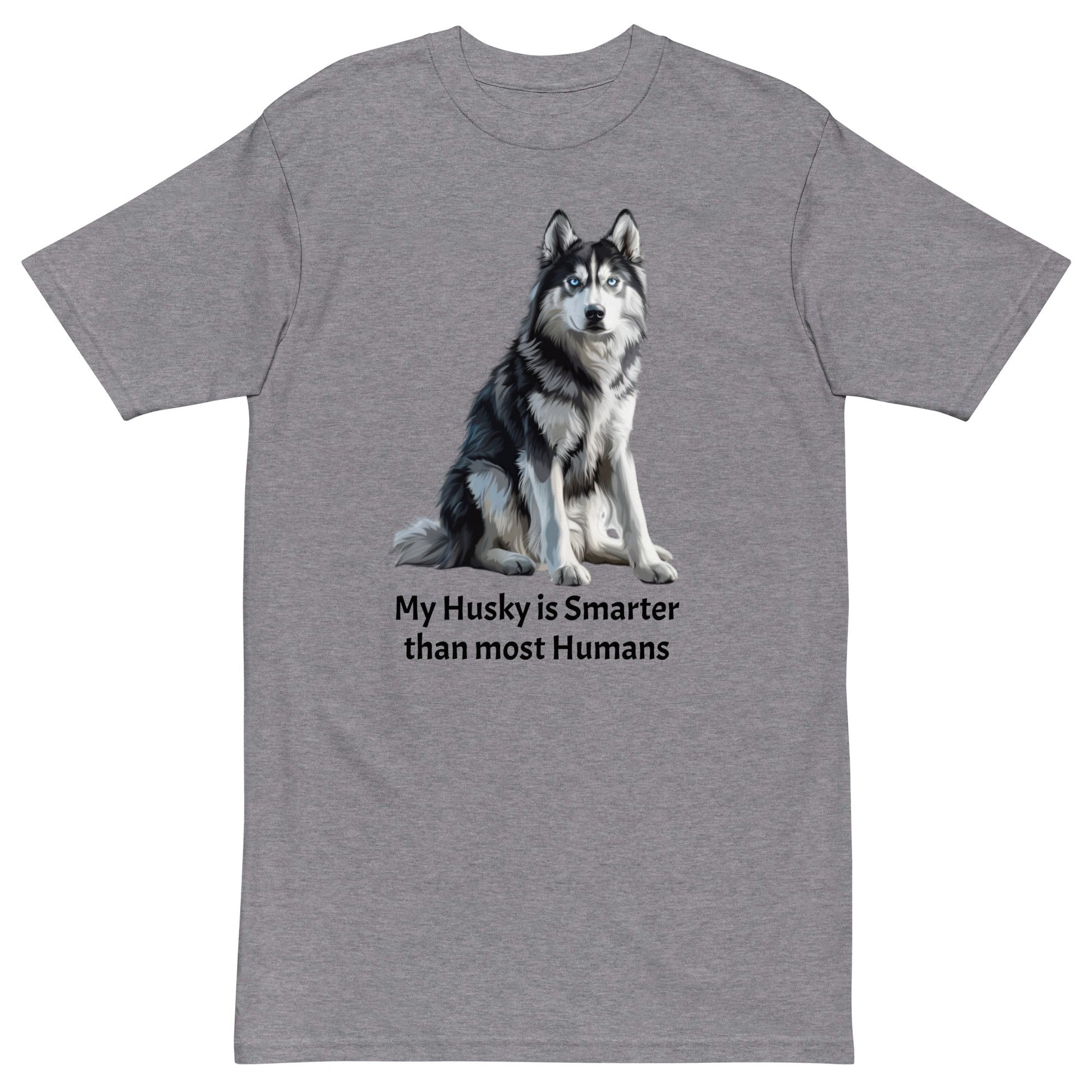 Siberian Husky Men’s Premium Heavyweight Tee - Ruppy's Creations