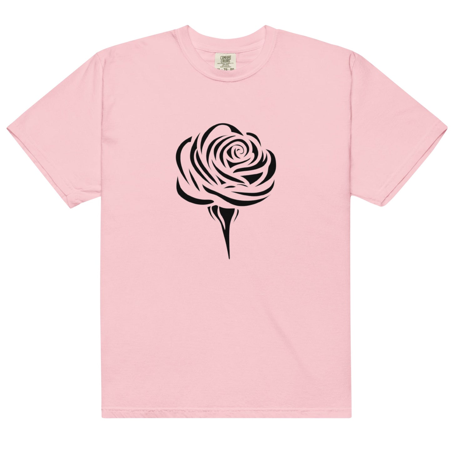 Simple Rose Women's Heavyweight Tee - Ruppy's Creations