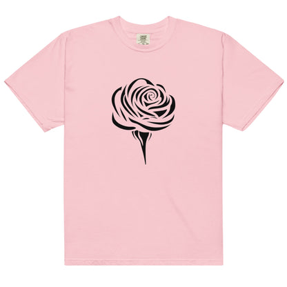 Simple Rose Women's Heavyweight Tee - Ruppy's Creations
